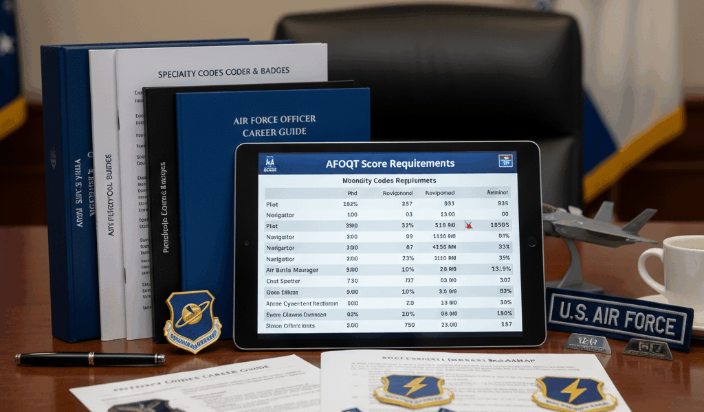 AFOQT Score Requirements by Career Path (2025)