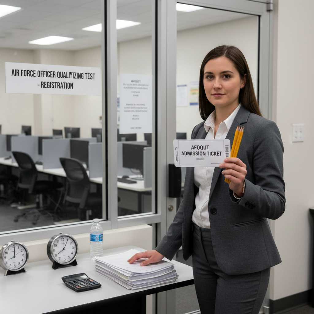 AFOQT Test Day: Essential Preparation and Final Checklist