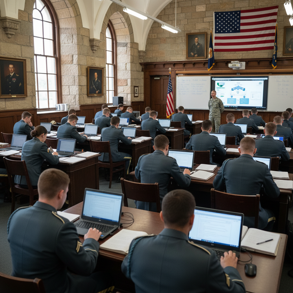 US Military Academy West Point cadets
