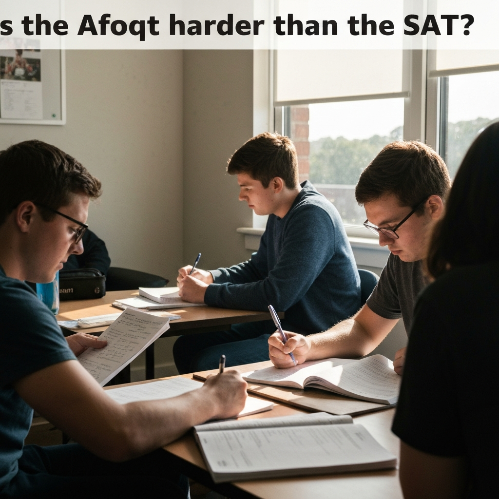 Is the Afoqt harder than the SAT