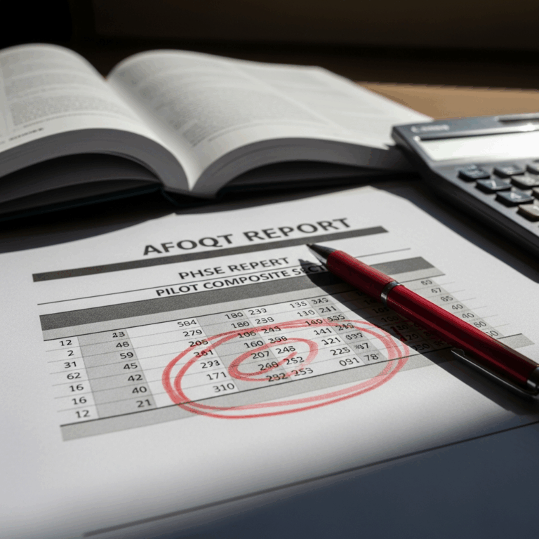 AFOQT Pilot Score Too Low What You Can Fix Fast