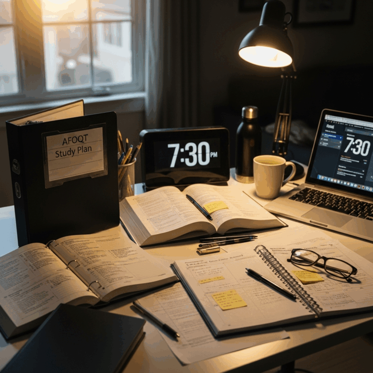 Professional photograph related to: AFOQT Study Schedule — 6-Week Plan for First-Time Test Takers. H