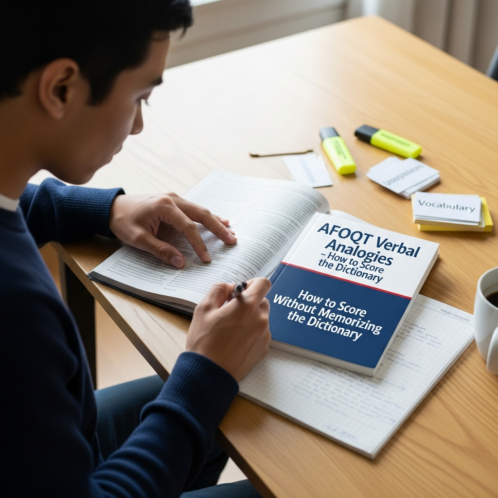 AFOQT Verbal Analogies — How to Score High Without Memorizing the Dictionary